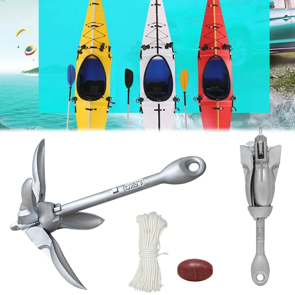 0.7KG 1.5KG Stainless Steel Fo - đánh giá và giá Fishing Kayak Anchor