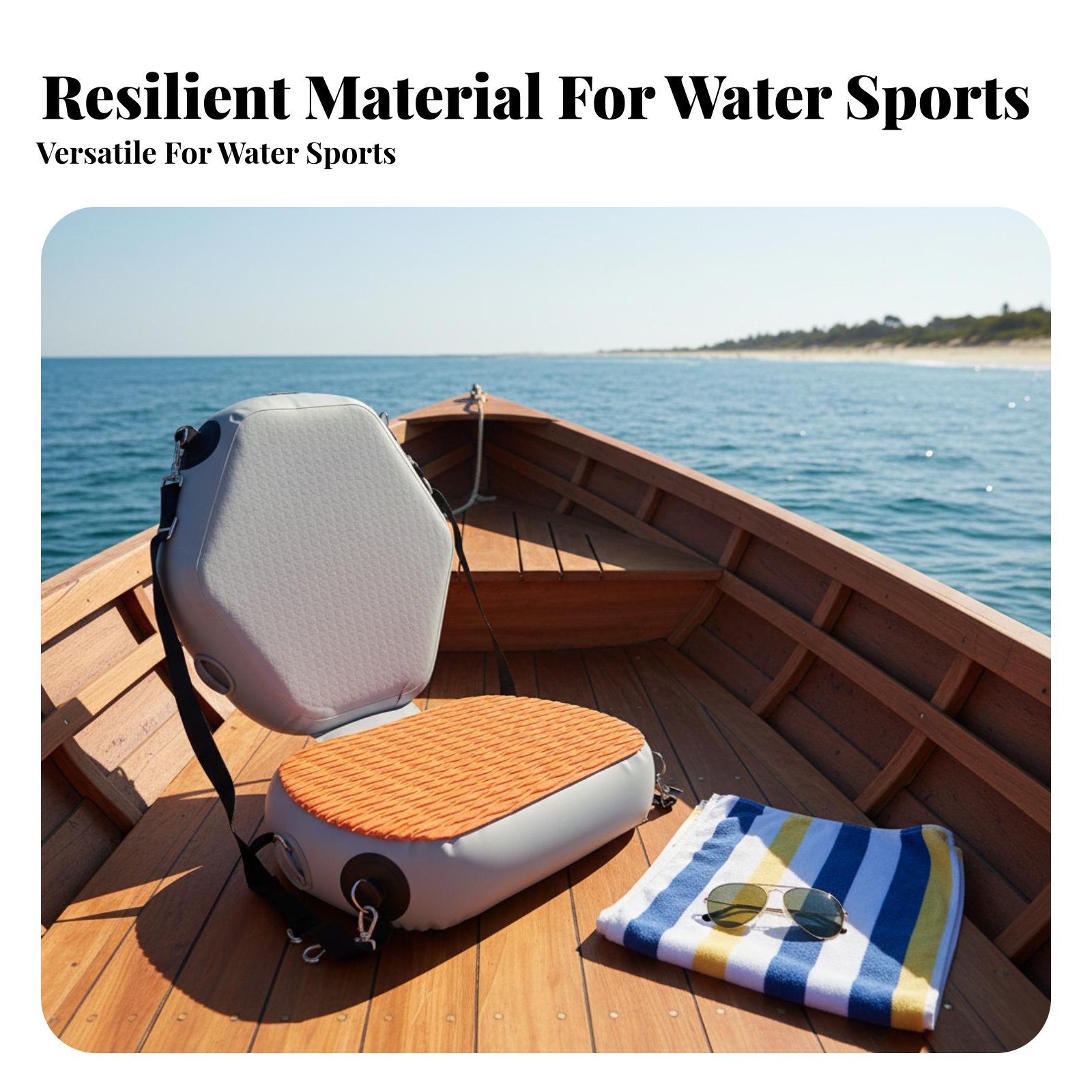 Inflatable Kayak Seat Wear-Res - đánh giá và giá Fishing Kayak Paddle
