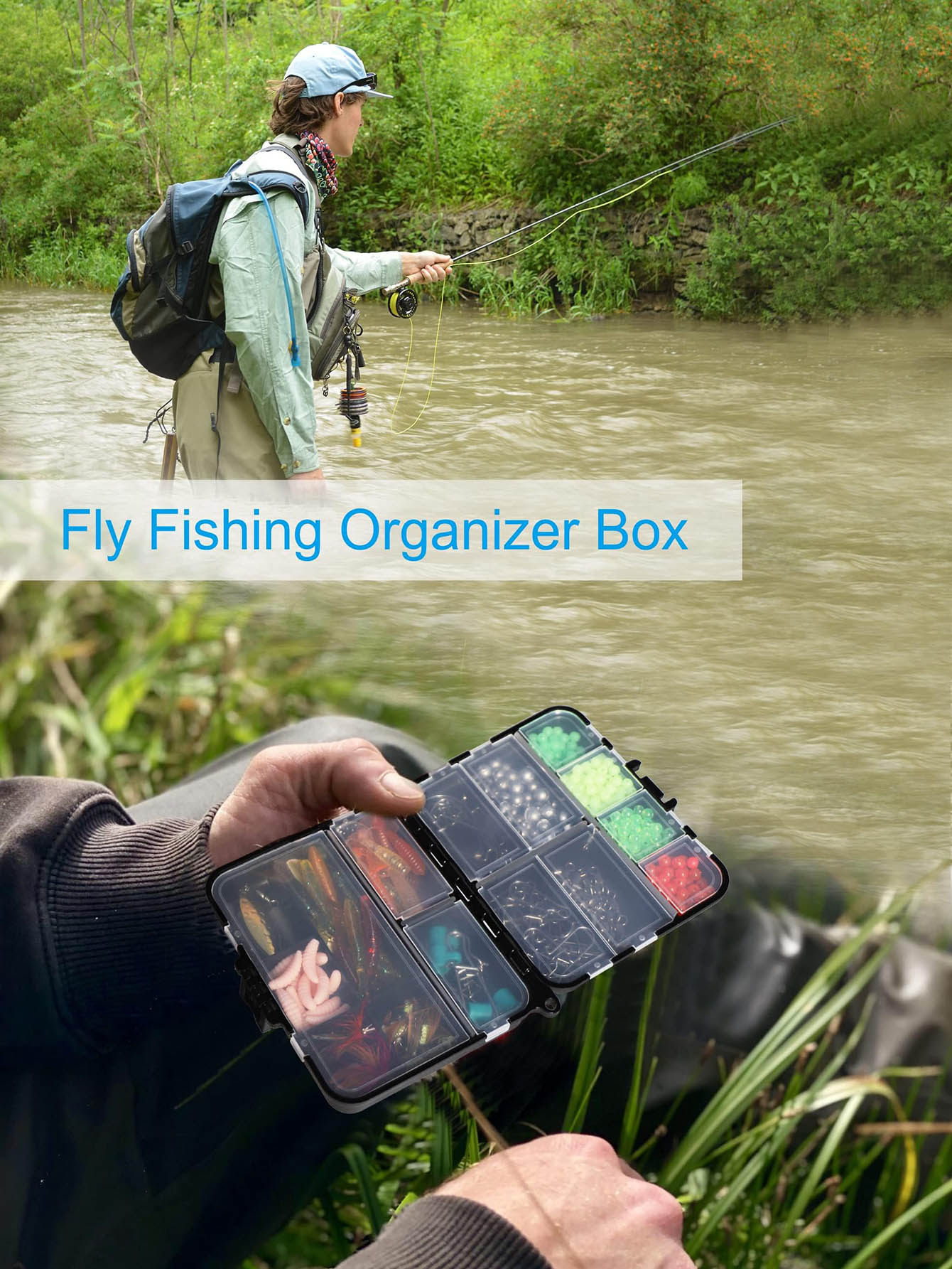 Small Tackle Box Organizer Min - đánh giá và giá Fishing Kayak Crate