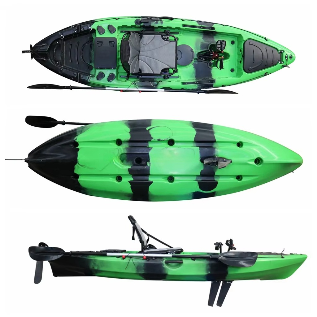 New Designed Plastic Kayak Fis - đánh giá và giá Fishing Kayak Pedal Drive